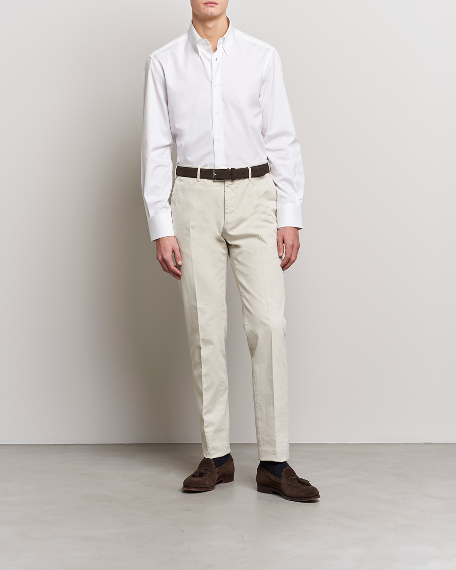 Men's classic cotton polo shirt - beige S1374 | MODONE wholesale - Clothing  For Men